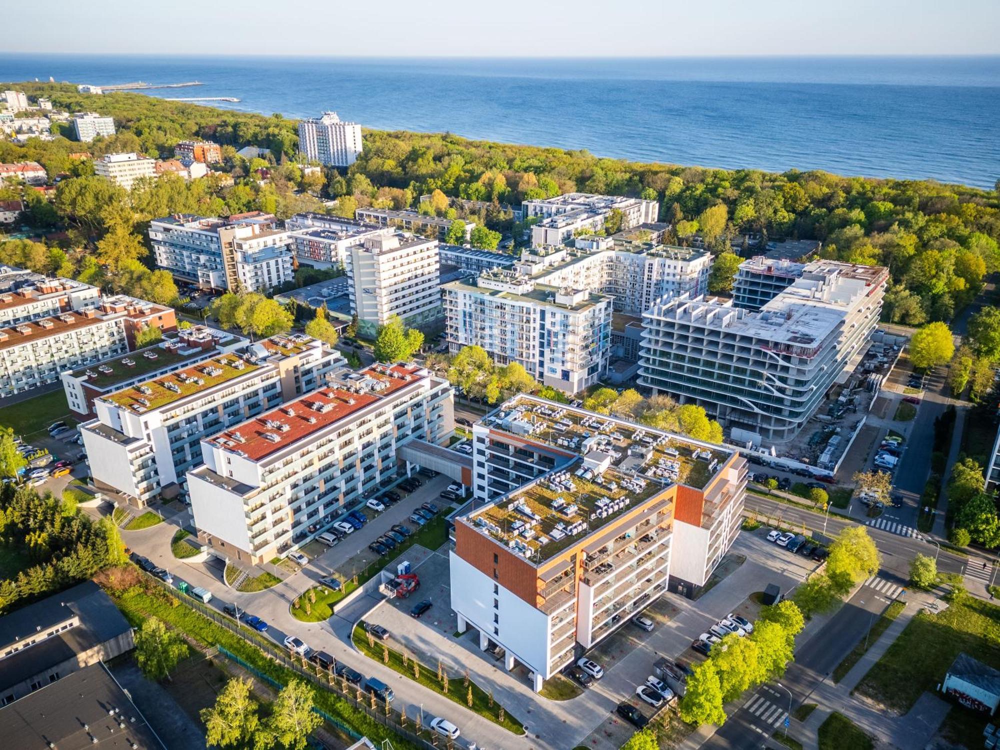 Faro Apartamenty Kasprowicza 20 Basen W Cenie Schwimmbad Im Preis Kołobrzeg Eksteriør billede